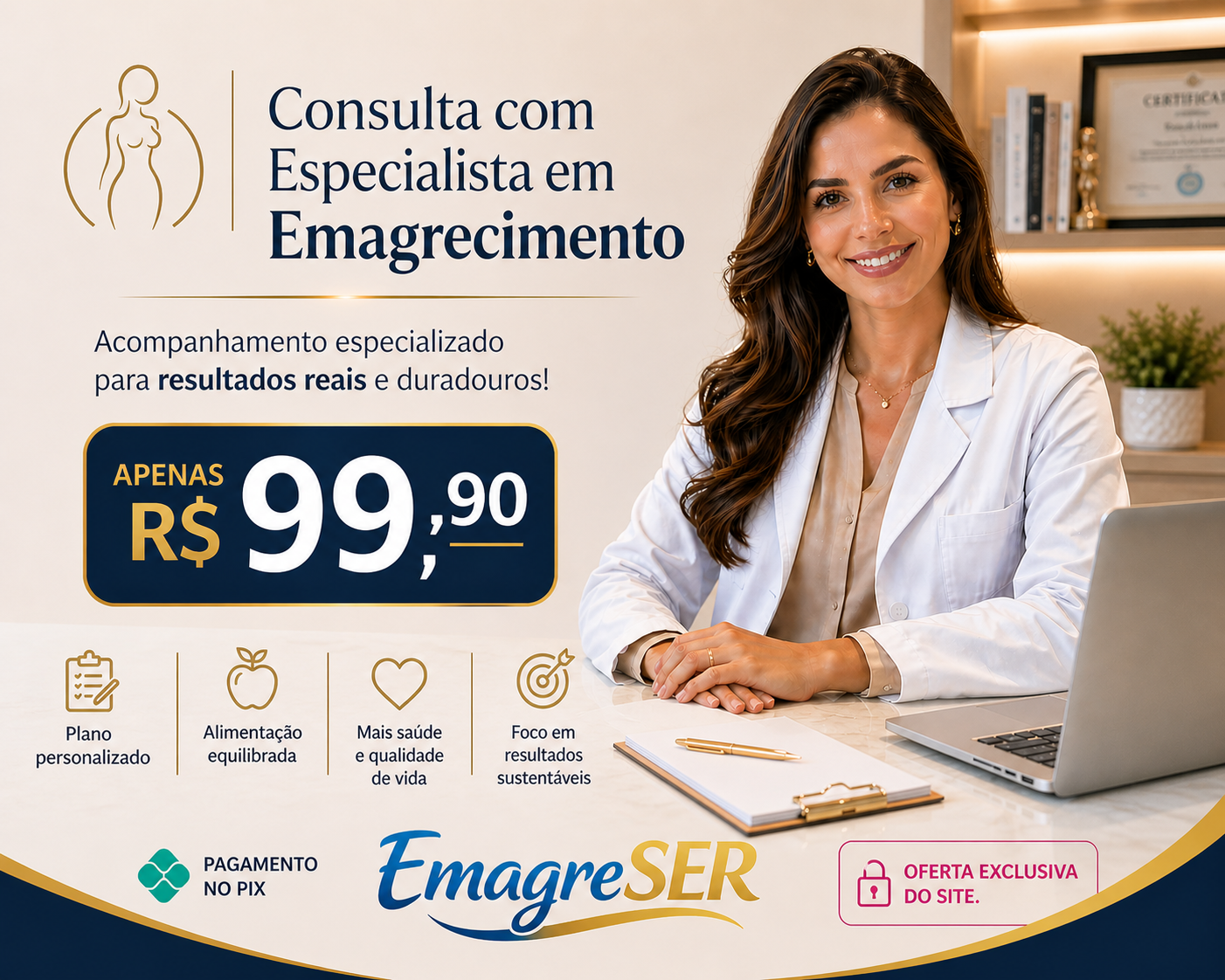Consulta com Especialista de Emagrecimento