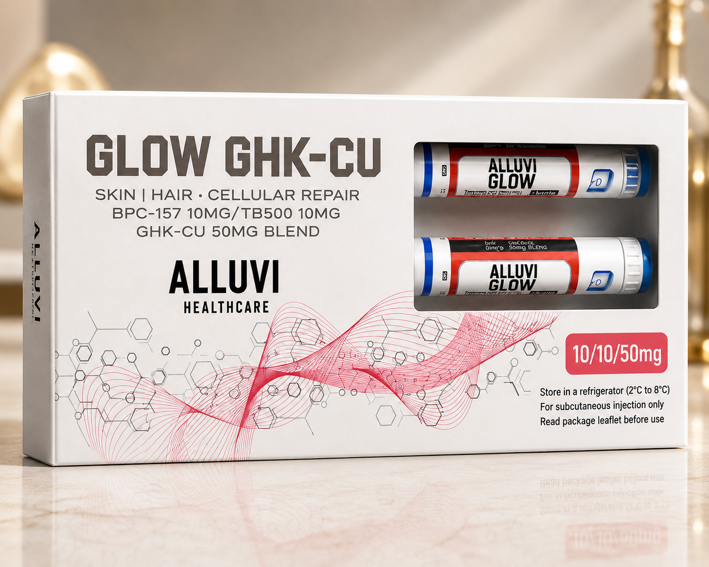 Glow GHK-CU – Regeneração Celular Avançada